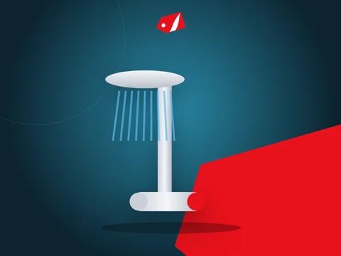Ilustrație: baterie de duș