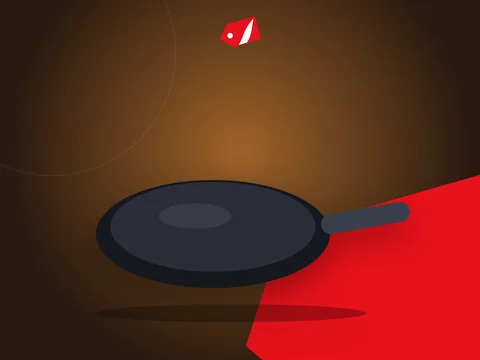 Ilustrație: tigaie