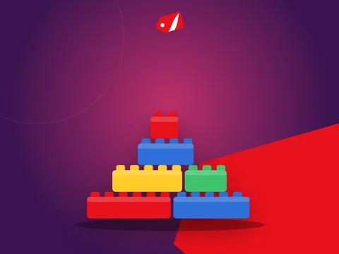 Ilustrație: set lego